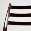 Model 78 Mahogany Chair by Niels Otto Møller for J.L. Møllers, 1960s