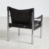 Safari Chair in Black from Johanson Design, 1960s