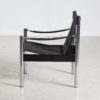 Safari Chair in Black from Johanson Design, 1960s