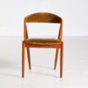 Set of 6 Model 31 Velvet Chairs by Kai Kristiansen