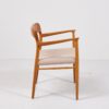 Model 75 Armchairs by Niels Otto Møller for J.L. Møllers, 1950s, Set of 2