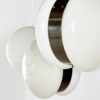 Frosted Glass Pendant Lamp, 1980s
