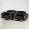 LC3 Lounge Chair by Le Corbusier, Pierre Jeanneret & Charlotte Perriand for Cassina, 2000s