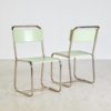 Bauhaus Style Green Work Room Set from Ideal Tubular Furniture Factory, 1930s