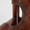 Vintage Leather Lounge Chair with Folkloric Motifs, 1976