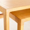 Oak Nesting Tables by Kai Kristiansen for Vildbjerg Møbelfabrik, 1950s