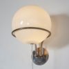 White Glass Wall Sconce by Tibor Újházi, 1970s