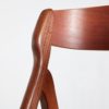 Set of 4 Model 71 Teak Dining Chairs by Henning Kjærnulf for Boltings Stolefabrik, 1960s Set of 4 Model 71 Teak Dining Chairs by Henning Kjærnulf for Boltings Stolefabrik, 1960s