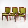 Mahogany Dining Chairs by Karl-Erik Ekselius for JOC Vetlanda, 1960s, Set of 6