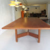 large dinning table, 1970s