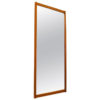 Vintage Teak Wallmirror Birgit by AB Nybrofabriken Sweden 1960s