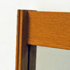 Vintage Oak Wallmirror by Aktuell Form AB - Sweden 1960s