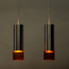 Scandinavian ceiling -or window pendant pair 1960s Scandinavian ceiling -or window pendant pair 1960s
