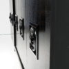 XXL black brutalist sideboard, Belgium 1960’s