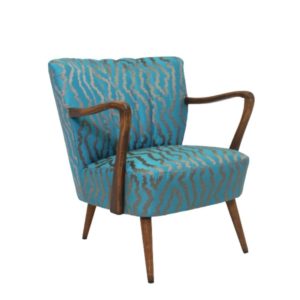 Art Deco armchair bentwood, 1950 designed in the style of Jindrich Halabala.