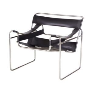 Bauhaus Style Tubular Lounge Chair