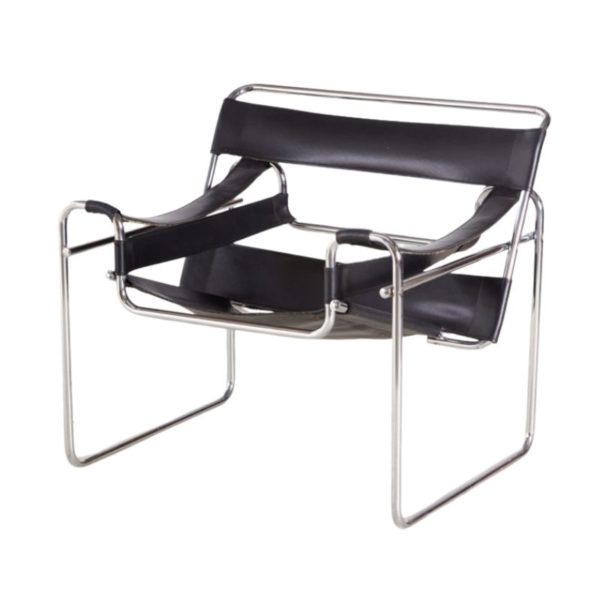 Bauhaus Style Tubular Lounge Chair