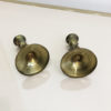 Pair Of Brass Corn Candle Holders Maison Charles France Midcentury Vintage 1970s Pair Of Brass Corn Candle Holders Maison Charles France Midcentury Vintage 1970s