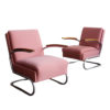 Functionalist Cantilever Armchairs by Willem Hendrik Gispen for Mücke Melder, 1930s, Set of 2