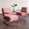 Functionalist Cantilever Armchairs by Willem Hendrik Gispen for Mücke Melder, 1930s, Set of 2