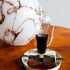 Vintage Glass Table Lamp by Osvětlovací Sklo Valašské Meziříčí, 1970s