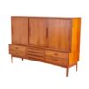 Danish Teak Highboard, 1960s