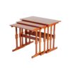 Danish Teak Nesting Tables from CFC Silkeborg, 1960s, Set of 3