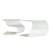 Frosted Glass Coffee Tables, 1980s, Set of 2
