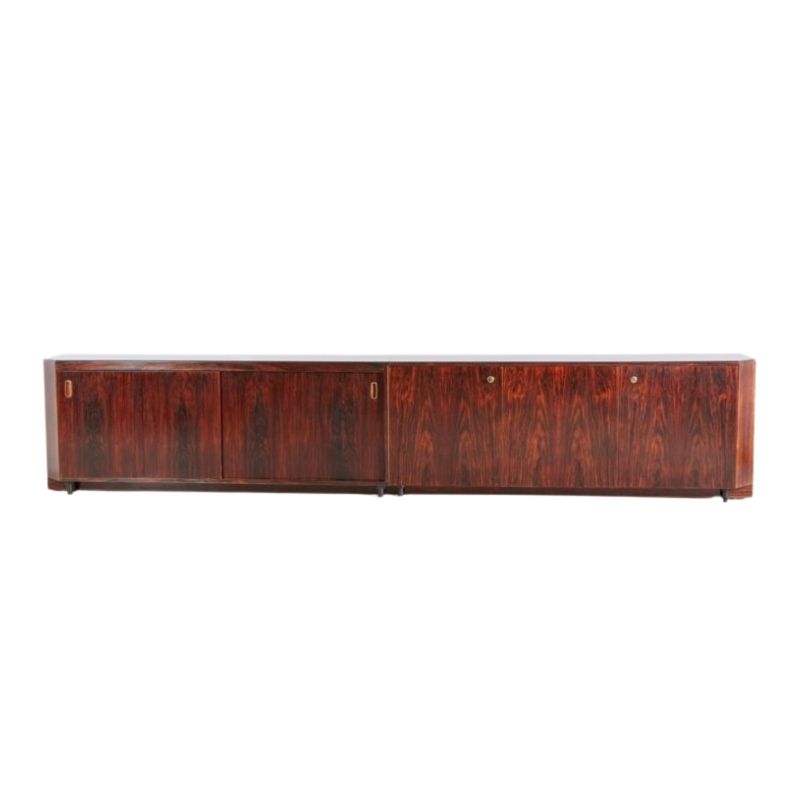 Giant Rosewood Sideboard, 1970s