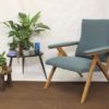Scandinavian beechwood armchair from the 60's Scandinavian beechwood armchair from the 60's