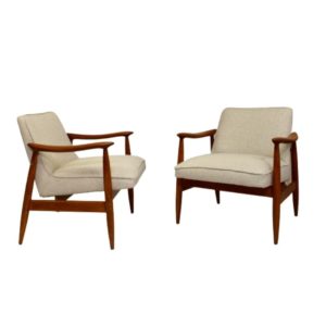 Pair of armchairs GFM-87 Juliusz Kedziorek 1960.