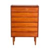 Restored Danish Teak Chest of Drawers, 1960s