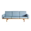 Model GE 236/3 Vintage Sofa by Hans J. Wegner for Getama, 1950s
