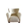 Vintage Danish 1940's Armchair in Lambswool Vintage Danish 1940's Armchair in Lambswool