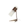 Brutalist copper table lamp, 1950s