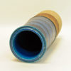 Ceramic blue and brown vase by Inger Persson for Rörstrand, Sweden 1960s Ceramic blue and brown vase by Inger Persson for Rörstrand, Sweden 1960s