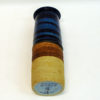 Ceramic blue and brown vase by Inger Persson for Rörstrand, Sweden 1960s Ceramic blue and brown vase by Inger Persson for Rörstrand, Sweden 1960s