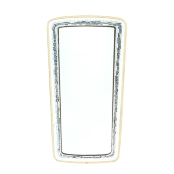 Vintage free-form Vintage mirror ( 80 x 43 )