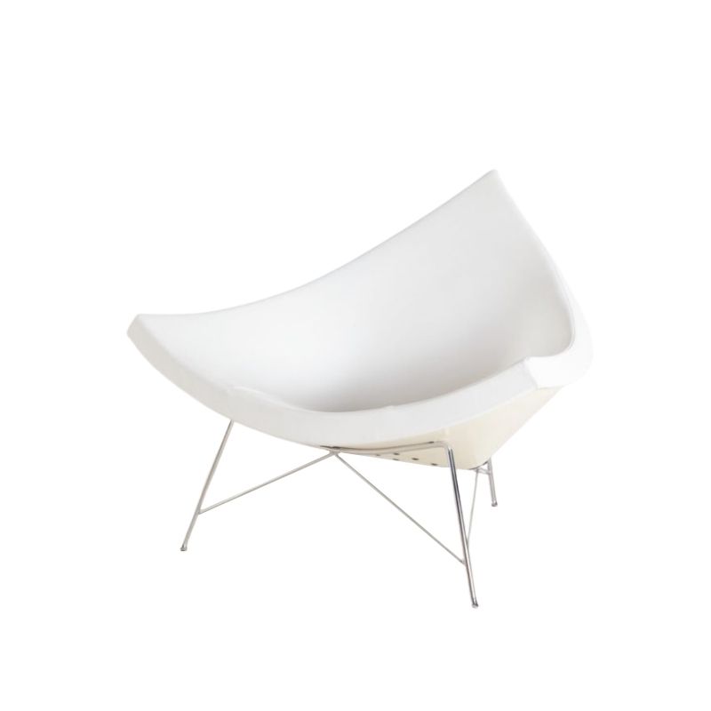 White Coconut Chair by George Nelson for Vitra 1955