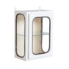 White Metal Medical Wall Cabinet, 1950s