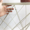 White Twisted Console Table 1980s Isamu Noguchi Style USA Mid-century Oval