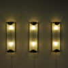 Set of three Art Deco Wall lamps from the 1930-1940s