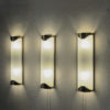 Set of three Art Deco Wall lamps from the 1930-1940s