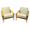 Swedish pair of Oak lounge chairs Bodö by Svante Skogh 1957