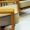 Swedish pair of Oak lounge chairs Bodö by Svante Skogh 1957