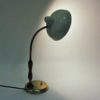 Oak and white metal table lamp by Asea, Sweden 1950s