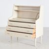White Danish Bureau Desk, 1960s