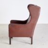Danish Leather Armchair, 1960s