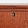 Restored Small Danish Teak Chest of Drawers, 1960s