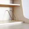 White Danish Bureau Desk, 1960s